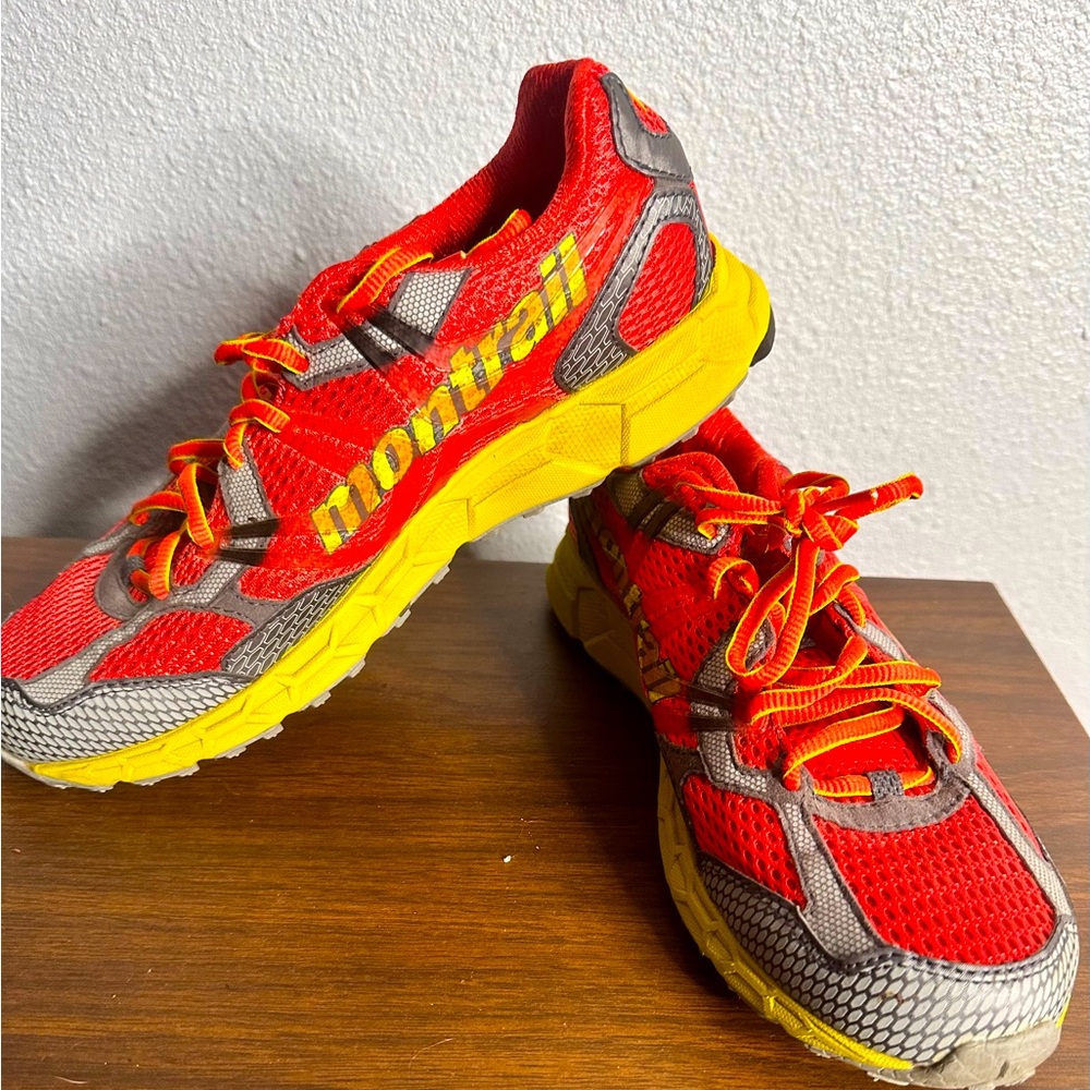 Women’s Montrail running shoes.  Size 10.